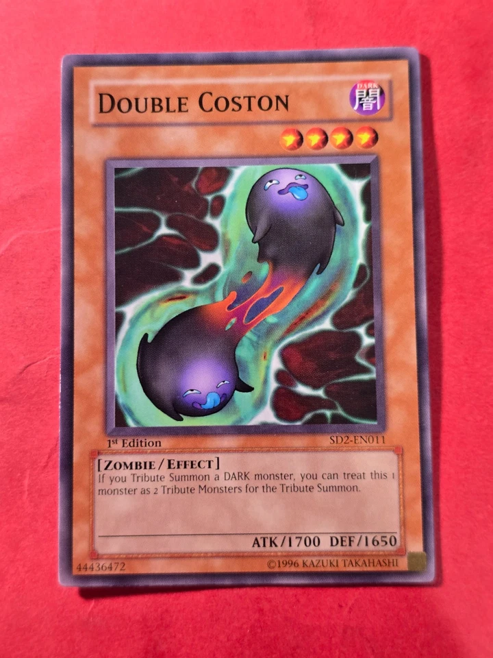 2005 Yu-Gi-Oh! SD: Zombie Madness 1st Edt #SD2EN011, Double Coston, cd1 - Image 1 of 3