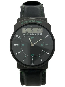 Funkuhr Herren Junghans Mega Ana-Digi Quartz Day & Date, mit Box, funktioniert - Bild 1 von 7