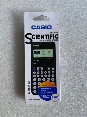 Casio fx-85GT CW Scientific Calculator - Black (FX-85GTCW-W-UT) - Image 1 of 4