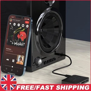Bluetooth-Compatible 5.4 Music Audio Receiver Adapter with Mic for Car TV PC - Afbeelding 1 van 11
