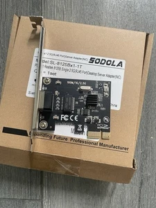 Adattatore server desktop Realtek 8125B singolo 2,5G - Foto 1 di 3