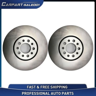 Rotores de freno de disco delanteros de 11,34" para Volkswagen Golf 1996-1998 Foto 1 de 4