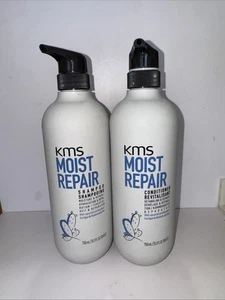 KMS Moist Repair Shampoo 25,3 Unzen & Moist Repair Conditioner 25,3 Unzen Kombipackung - Bild 1 von 3