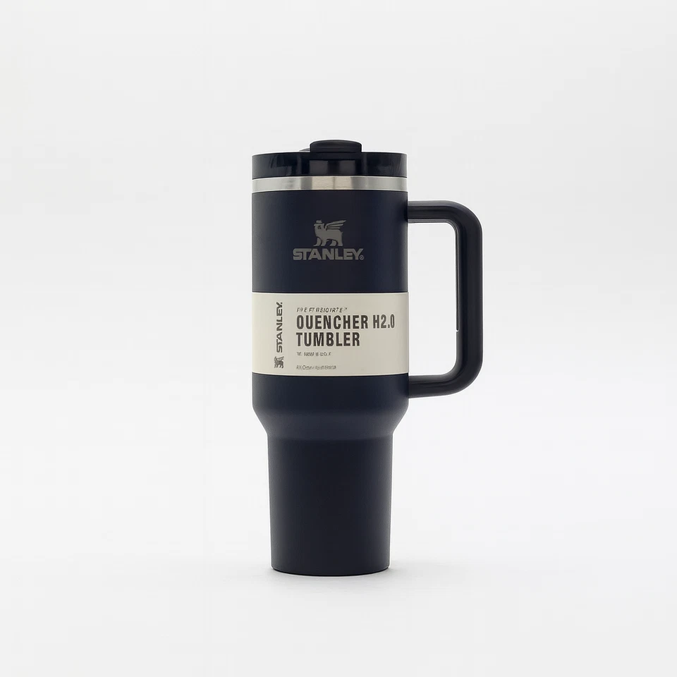 Stanley Cup H2.0 Flowstate schwarz Thermosbecher mit Strohhalm 1.18L NEU & OVP - Bild 1 von 1