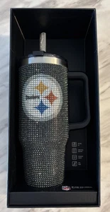 PITTSBURGH STEELERS BLING TUMBLER NEW - Picture 1 of 2