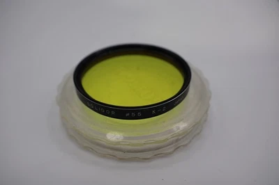 SOLIGOR K-2 YELLOW FILTER 55MM- DUt's Deals - Camera Lens - Image 1 of 4