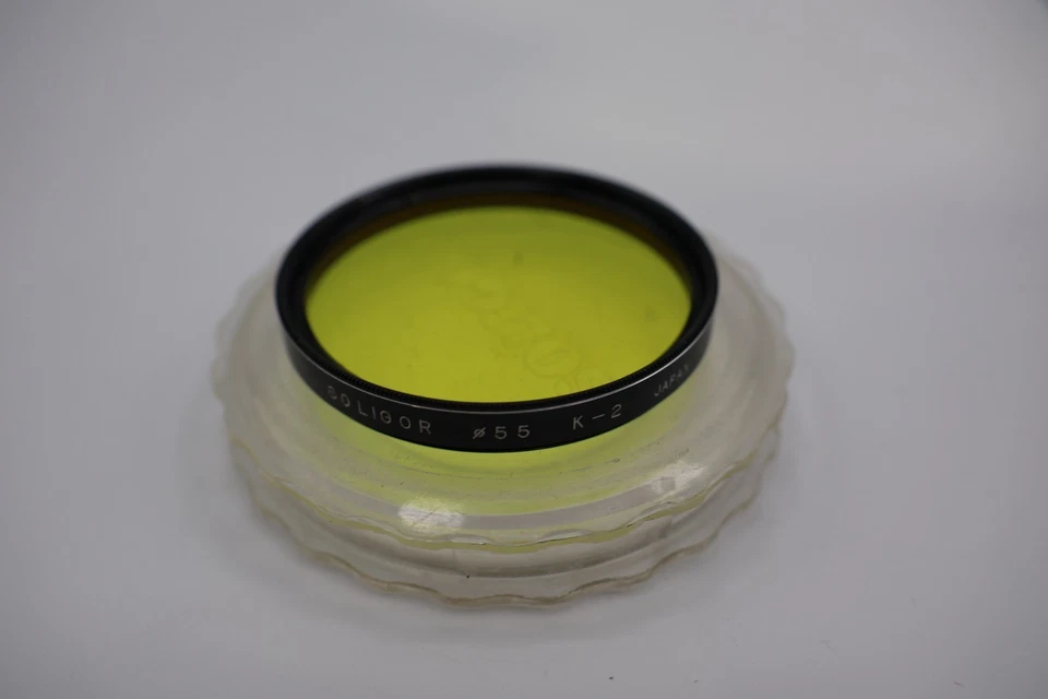 SOLIGOR K-2 YELLOW FILTER 55MM- DUt's Deals - Camera Lens - Image 1 of 4