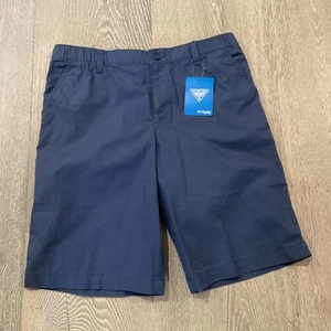 YOUTH COLUMBIA PERFORMANCE FISHING GEAR SHORTS PFG BLUE COTTON PANTS SIXE XL - Picture 1 of 6