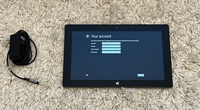 Microsoft 9HR-00001 10,6 polegadas Tablet PC 32GB NVIDIA Tegra 3 - Titânio escuro - Imagem 1 de 4