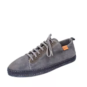 Men's shoes ASTORFLEX 9 (EU 42) sneakers gray canvas blue EY813-42 - Picture 1 of 5
