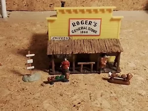 KIBRI HO. MODELLSZENE FAR WEST WESTERN LADEN UND ZUBEHÖR - Bild 1 von 9