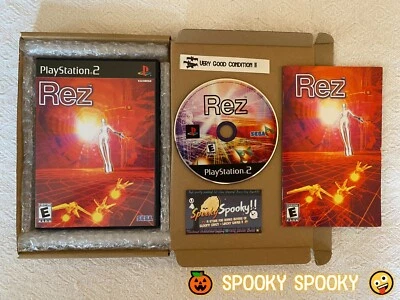 Rez PS2 - NTSC-U/C USA VGC CIB - High Quality Packing - Tracked - Image 1 of 4