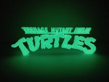 Teenage Mutant Ninja Turtles GITD Display Sign Glow-In-The-Dark TMNT
