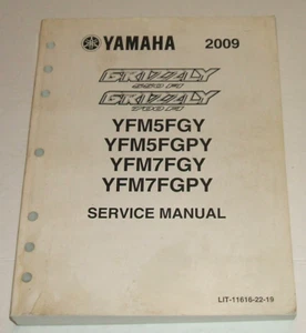 Yamaha Grizzly 550 700 Service Manual 2009 2010 2011 Fi Yfm550 Yfm700 Yfm - Bild 1 von 4