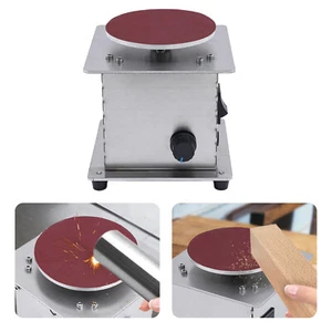 110 V 200 W Tabletop Corded Electric Disc Sander W/ 21 PCS 4 in Sanding Disc - Picture 1 of 21