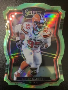 Myles Garrett 2017 Panini Select Gold Diecut Rookie RC /49 - Picture 1 of 3