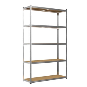 Galvanised Shelving | Garage Unit Storage Racking Heavy Duty Shelves 200kg - Picture 1 of 5