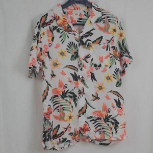 Men's Levi's  Cubano Tropical Print Collared Shirt Large - Picture 1 of 6