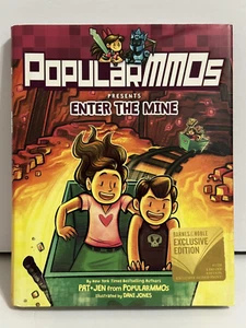 PopularMMOs Enter the Mine by Pat + Jen (Hardcover) B&N Exclusive Edition - Picture 1 of 5