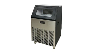 NSF 198lb/ 24H Commercial Ice Maker Hotel Dispenser Machine 55LBS Storage Bin - Picture 1 of 9