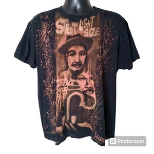 Band T shirt Bleach Art Street Light Suzie Wiley Black Deface Your Face Unisex L - Picture 1 of 14