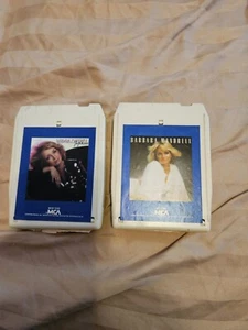 (2)Barbara Mandrell 8-Track Tapes Moods & Just For The Record Untested MCA - Picture 1 of 5