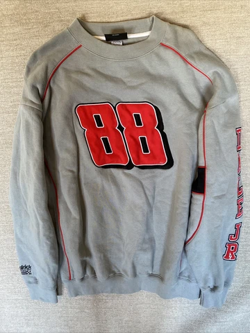 Dale Earnhardt Jr. Nascar Racing Sweater  Chase Authentics Mens Large Cover