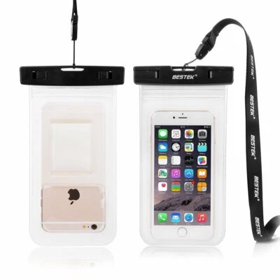 BESTEK Funda Impermeable Teléfono Celular Bolsa Impermeable Foto 1 de 4