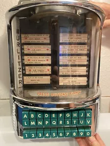 Vintage (Original) "Wurlitzer Wall Box” Model 5250 - 1960 Juke Box Diner - Picture 1 of 10