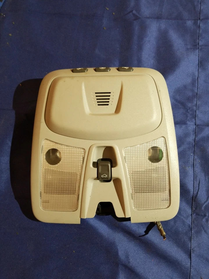 1999-2014 Volvo S60 S80 C30 Overhead Console Light Housing 30669622 OEM TAN - Image 1 of 4