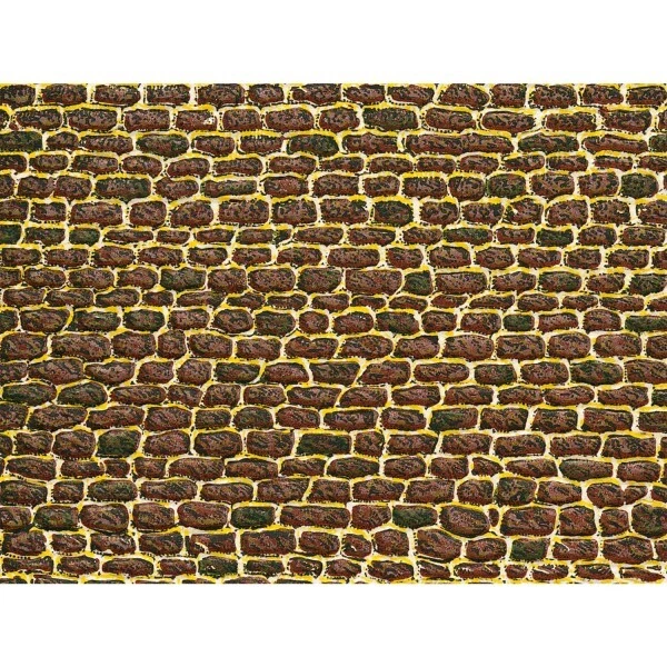 Auhagen 50502 Dekorpappe unregelmäßiges Mauerwerk lose Alle + Neu - Bild 1 von 1