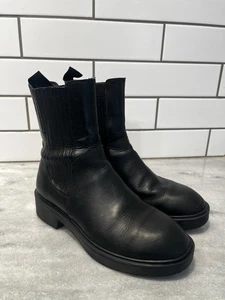 Vagabond Shoemakers Chelsea Boots, Black Leather, Womens US 6, EU 36 - Picture 1 of 8