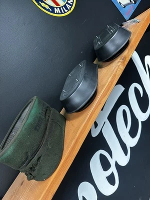 Porsche 911 914/6 Aircooled Weber Triple Carburetor Rain Hat Filters Aircooled Foto 1 de 4