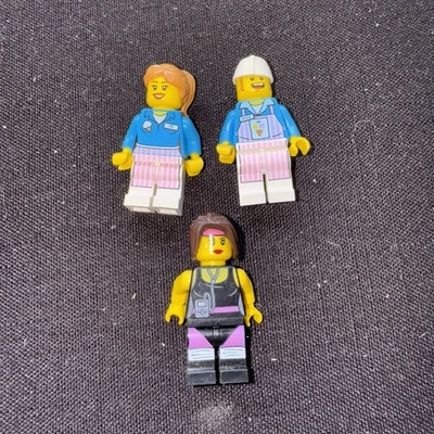 乐高电影迷你人偶套装 A - 冰淇淋 Mike & Jo 带 Cardio Carrie — 第 1/2 张图片