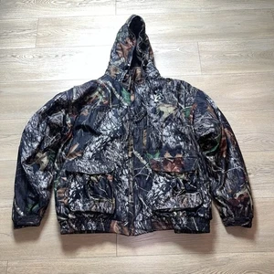 Mossy Oak Torrent Jacket Hunting Camo Hooded Insulated Jacket Men’s Size 2XL - Picture 1 of 7