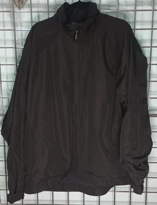 Walter Hagen Golfjacke Herren Gr. L schwarz Windbreaker Regenmantel Full Zip Taschen - Bild 1 von 14