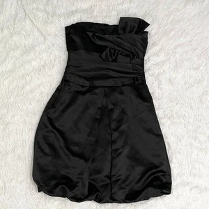 Women Vera Wang Bridal Strapless Mini Dress in Black - Picture 1 of 11