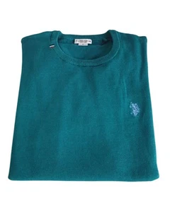 Maglia U.S. POLO ASSN. BURT 64878 Uomo girocollo logo maglione magliocino cotone - Imagen 1 de 18