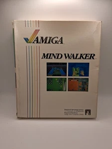 Commodore Amiga Synapse Mind Walker in scatola originale 1° gioco Amiga Bill Williams - Foto 1 di 12