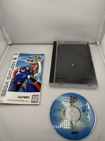 Mega Man X4 - (Sega Saturn) Game Complete CIB w/ Manual & Registration