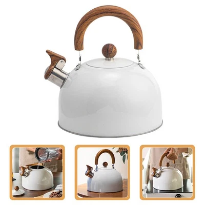  Teattle di tè fischiante comodo bollitore per la cucina del bollitore per la - Image 1 of 4