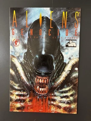 Aliens Genocide #1 - #4 Conjunto Completo (1991) Conjunto de 4 Quadrinhos Dark Horse - Imagem 1 de 4