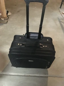 Samsonite Mobile Office Rolling Bag Case Attorney w/ ext handle 18 x 14 x 9 in - Picture 1 of 17