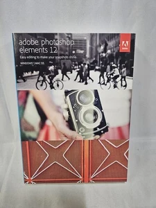 Adobe Photoshop Elements 12 Software New And Sealed See Photos - Photo 1/9