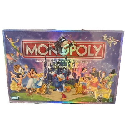 Monopoly The Disney Edition Board Game Factory Sealed New Vintage 2001 Hasbro - Image 1 of 2