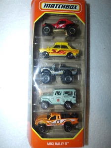 Matchbox 2021 MBX Rally II 5 Pack con Parques Nacionales Toyota Land Cruiser FJ40 MUY BUEN ESTADO - Imagen 1 de 1