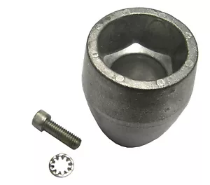 Ánodo de tuerca pop Mercruiser Bravo 3 para salidas 2003 y anteriores zinc agua salada - Imagen 1 de 1