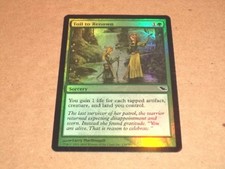1x Foil - Toil to Renown - Magic the Gathering MTG Shadowmoor