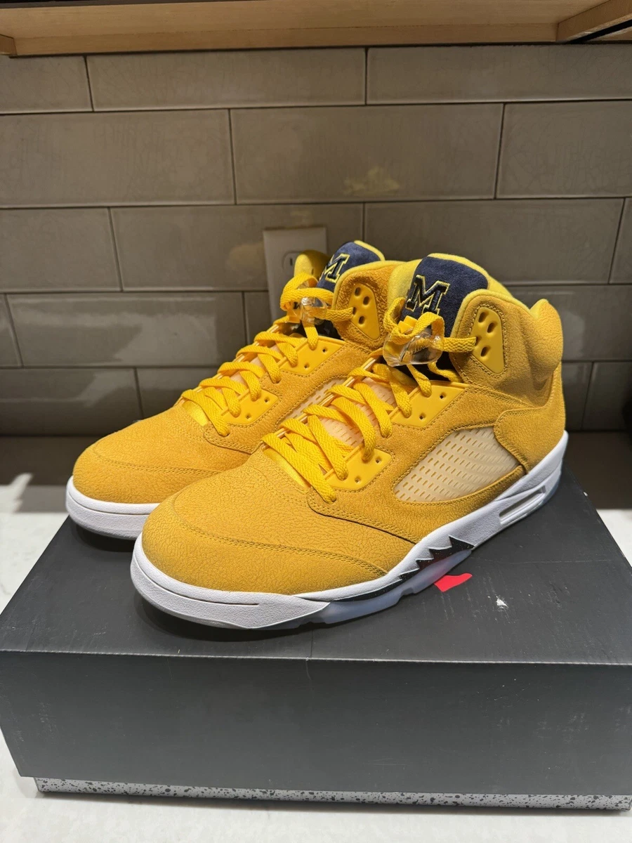 Jordan 5 Retro PE Michigan for Sale | Authenticity Guaranteed | eBay