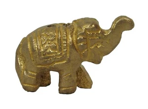 Brass Elephant Small Indien Incense Holder 2.5 x 4 x 1.6 cm - Picture 1 of 5